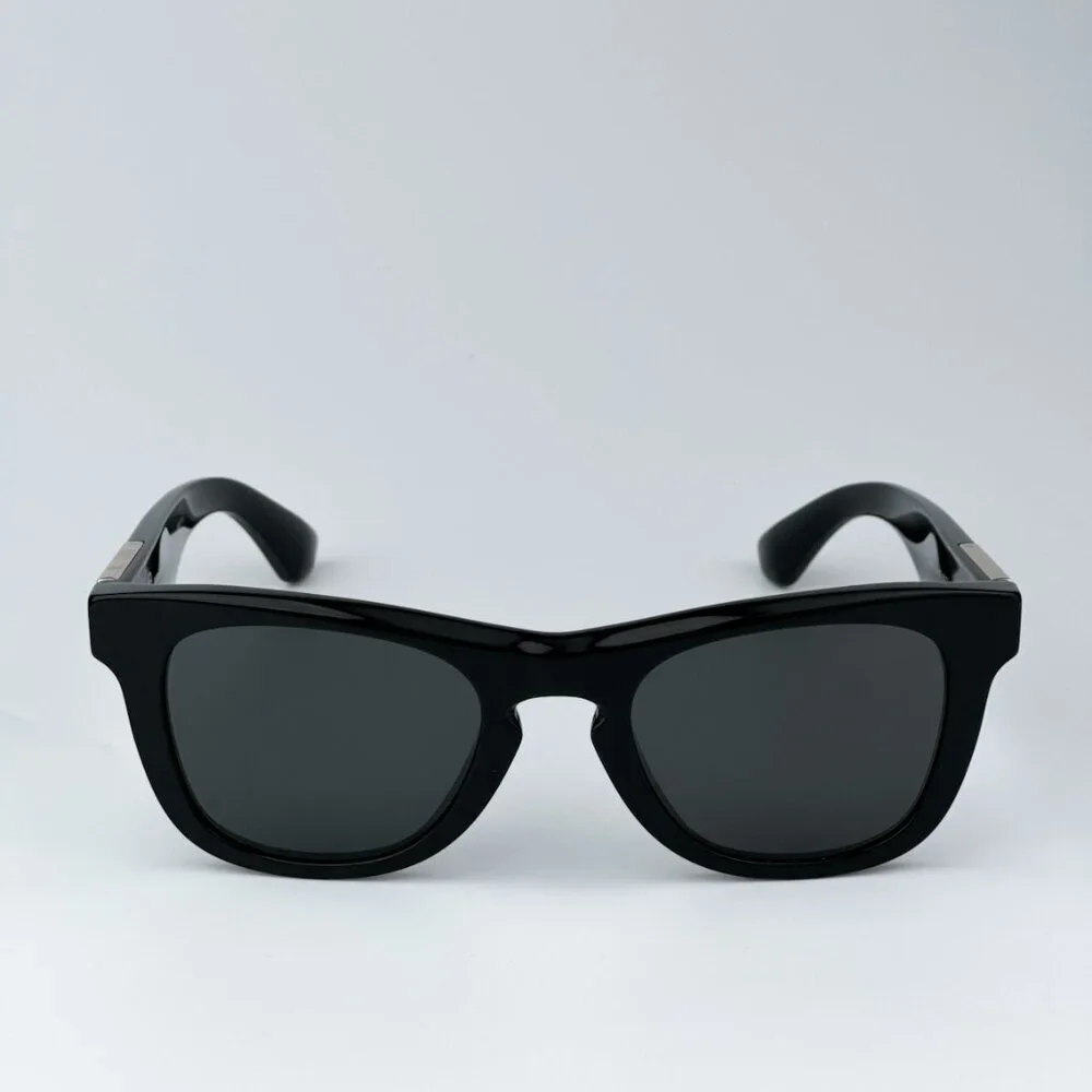 Burberry BE4426 300187 BRAND NEW Sunglasses Black Grey Square Unisex